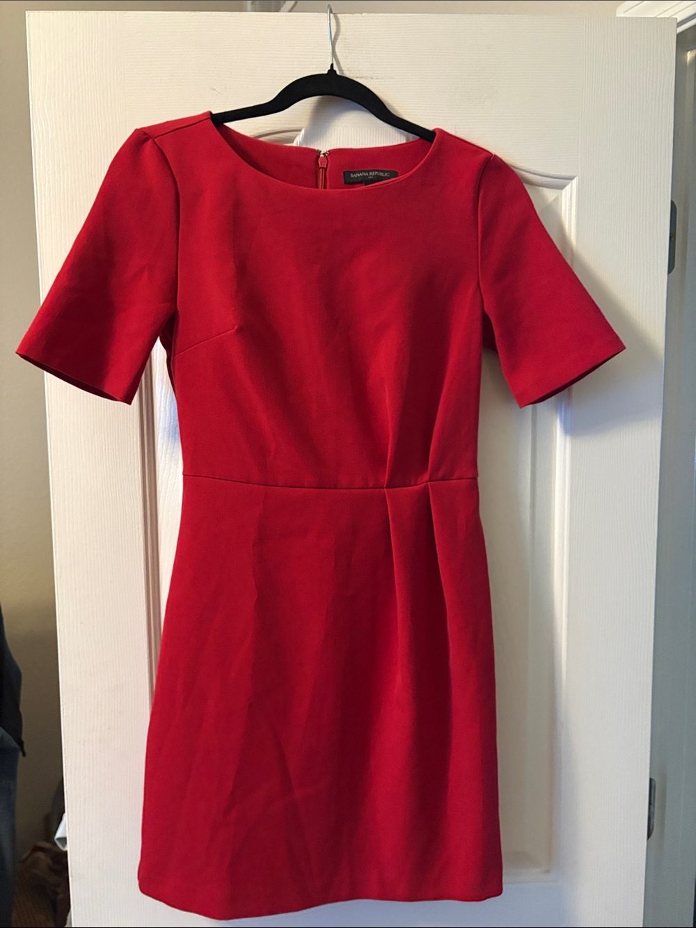 Banana Republic Red Mini Petite Dress size 00 - Picture 3 of 7